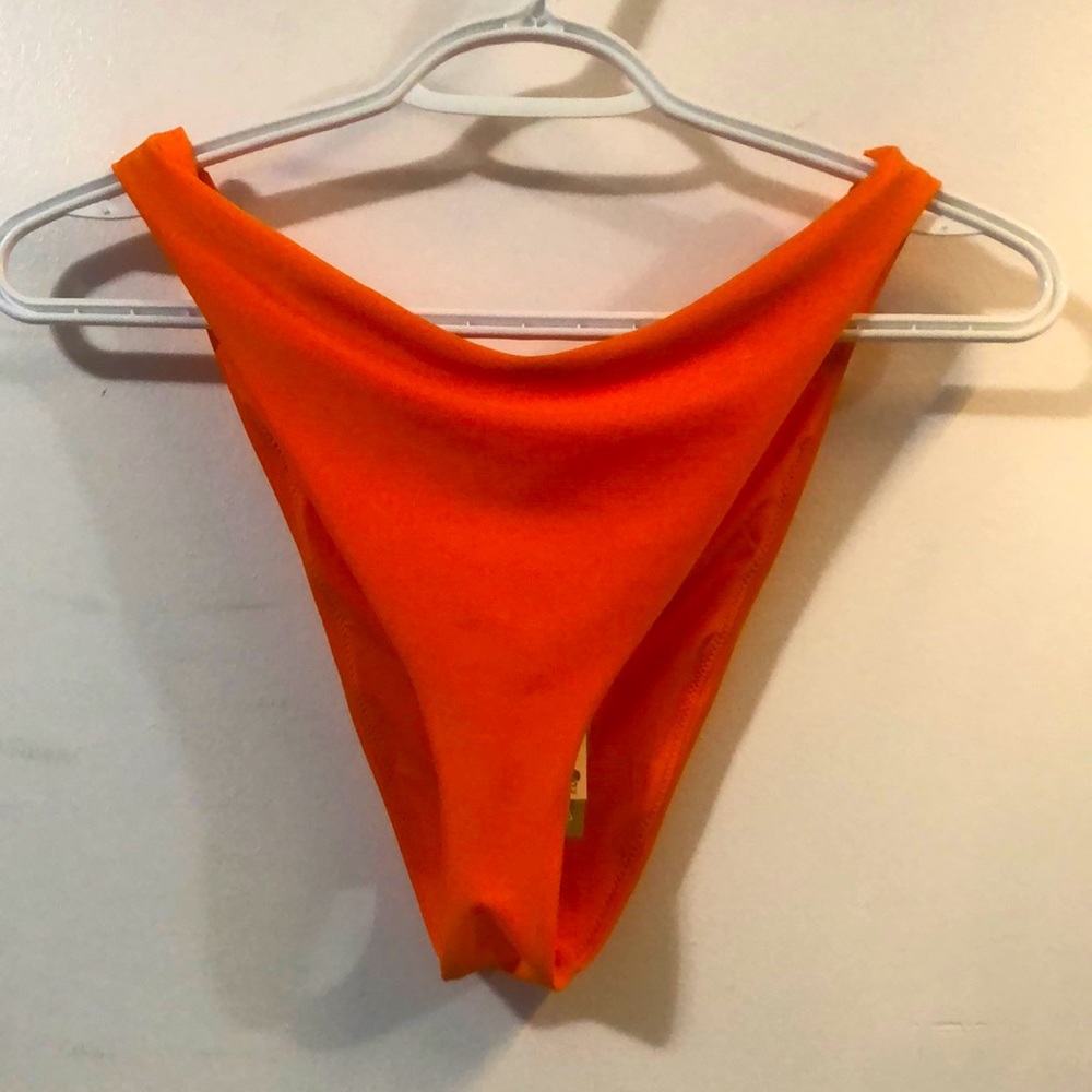 Medium H&M bikini bottoms (orange)
